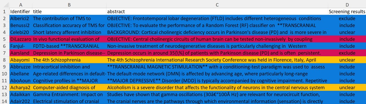 Image of the Systematic Review Robot Desktop Application